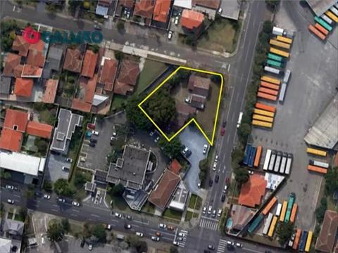 Terreno / Lote para venda no Bom Retiro em Curitiba com 1.400m² por R$ 1.600.000,00