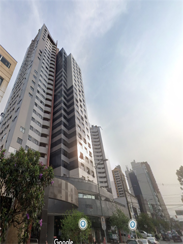 Apartamento para venda no Centro em Curitiba com 55,95m² por R$ 340.000,00