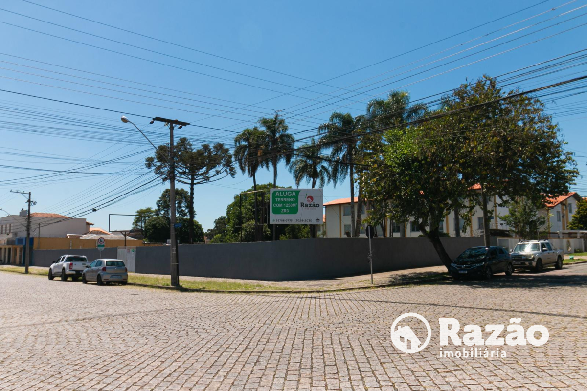 Terreno para locacao no Rebouças em Curitiba com 1.250,00m² por R$ 7.000,00