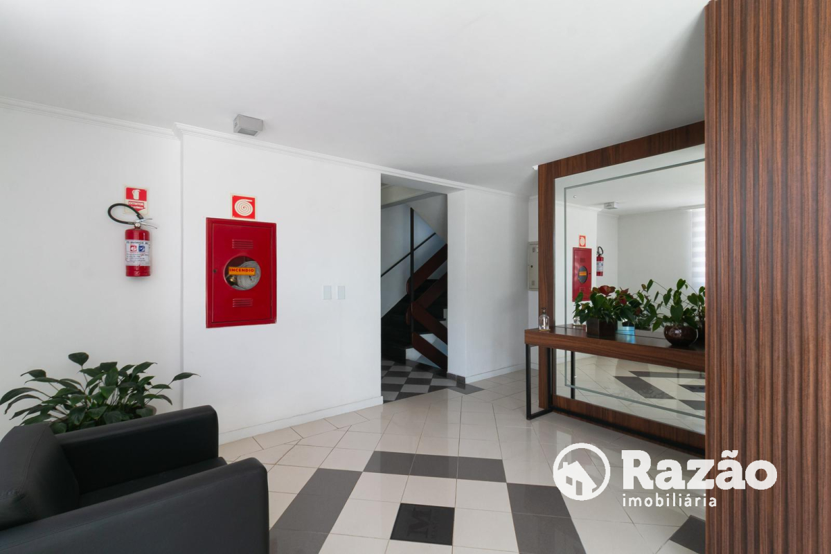 Apartamento para locacao no Alto da Glória em Curitiba com 39,60m² por R$ 1.500,00