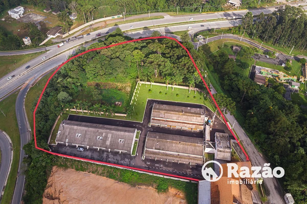 Terreno / Lote para venda no Cachoeira em Almirante Tamandaré com 14.180,98m² por R$ 9.400.000,00