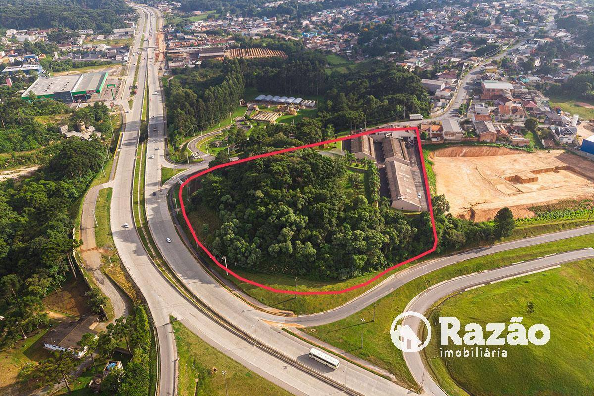 Terreno / Lote para venda no Cachoeira em Almirante Tamandaré com 14.180,98m² por R$ 9.400.000,00