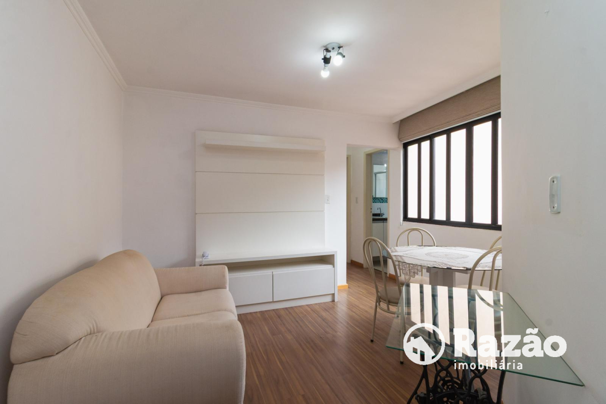 Apartamento para locacao no Bigorrilho em Curitiba com 52,44m² por R$ 3.100,00