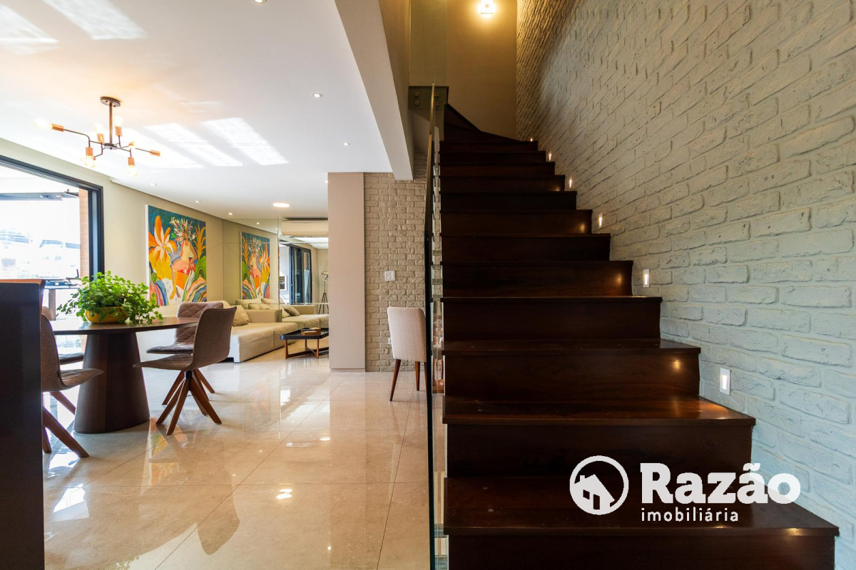 Apartamento para locacao no Mercês em Curitiba com 182,07m² por R$ 6.500,00