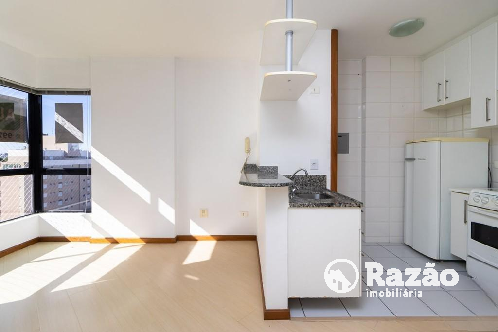 Apartamento para locacao no Bigorrilho em Curitiba com 47,39m² por R$ 1.950,00