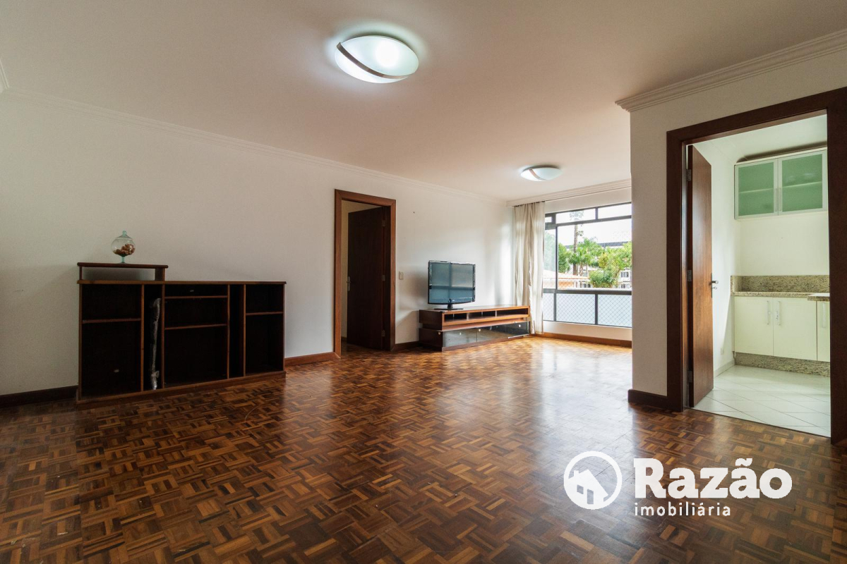 Apartamento para locacao no Batel em Curitiba com 159,50m² por R$ 4.800,00