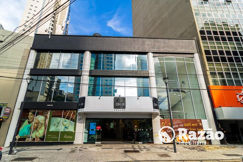 Loja para locacao no Centro em Curitiba com 62,90m² por R$ 1.600,00