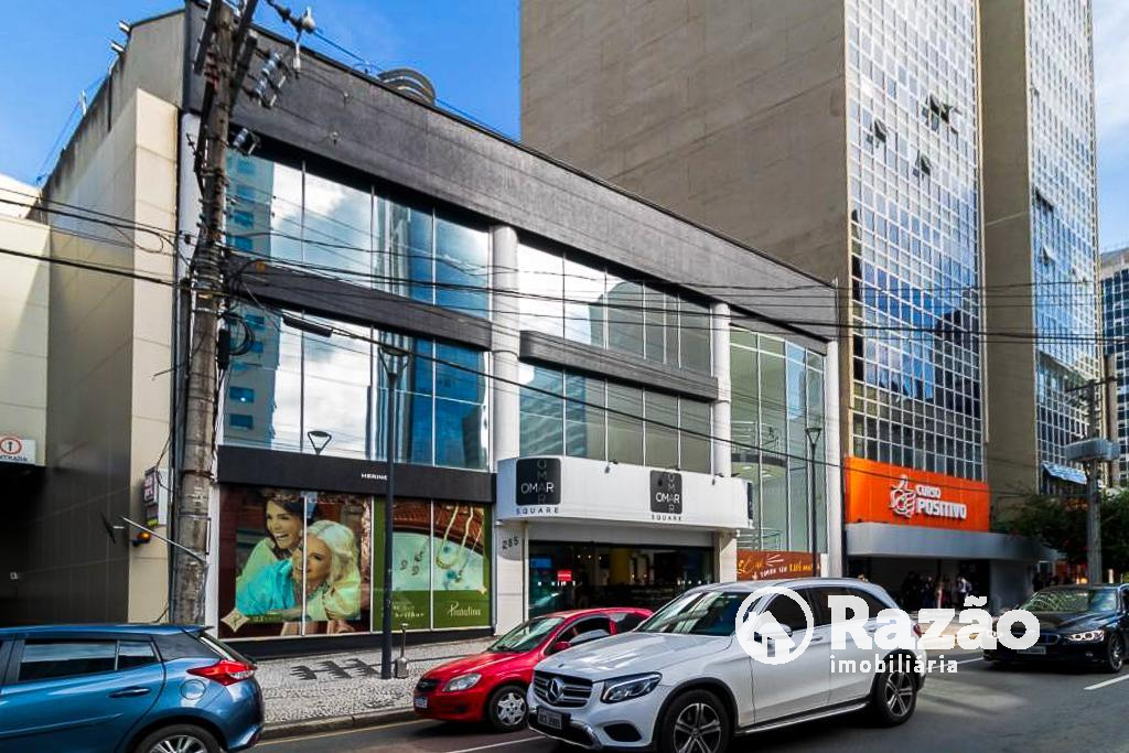 Loja para locacao no Centro em Curitiba com 62,90m² por R$ 1.600,00