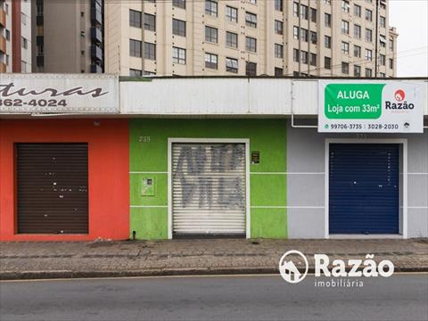 Loja para locacao no Cristo Rei em Curitiba com 33m² por R$ 1.000,00