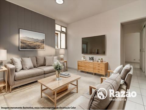 Apartamento para locacao no Batel em Curitiba com 62,45m² por R$ 2.500,00