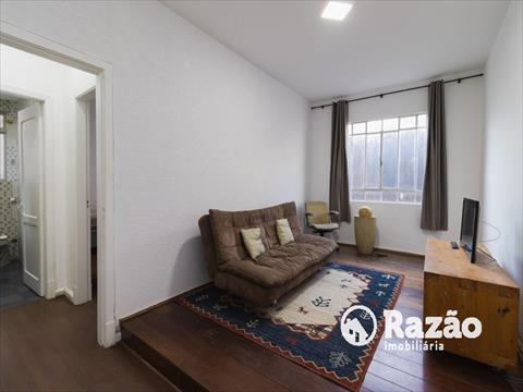 Apartamento para locacao no Centro em Curitiba com 58,00m² por R$ 1.700,00