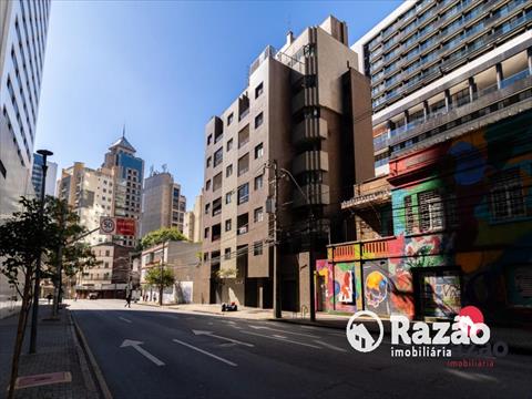 Apartamento para locacao no Centro em Curitiba com 54,00m² por R$ 2.500,00