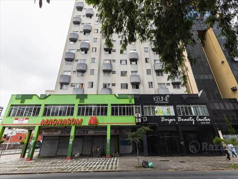 Apartamento para locacao no Centro em Curitiba com 35m² por R$ 1.600,00