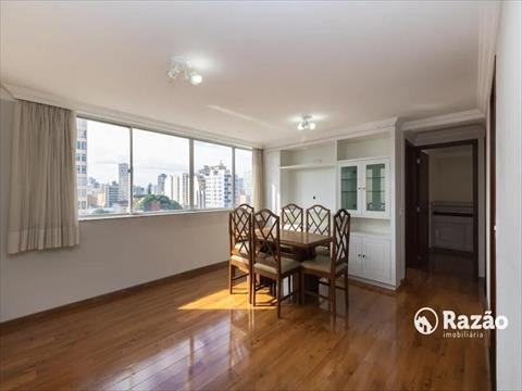 Apartamento para locacao no Centro em Curitiba com 92m² por R$ 3.300,00