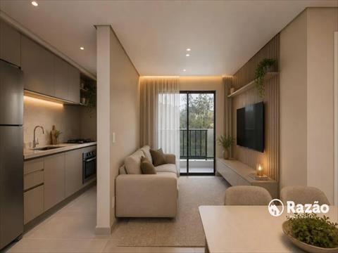 Apartamento para venda no Campina do Siqueira em Curitiba com 53m² por R$ 595.000,00