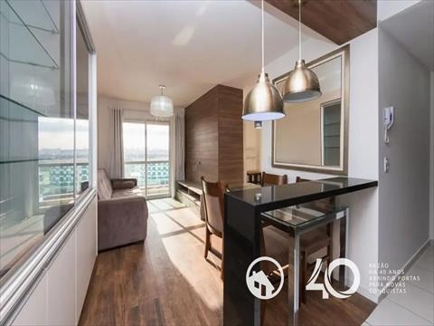 Apartamento para locacao no Rebouças em Curitiba com 41m² por R$ 2.200,00