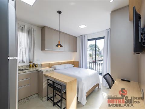 Stúdio para locacao no Prado Velho em Curitiba com 28m² por R$ 2.000,00