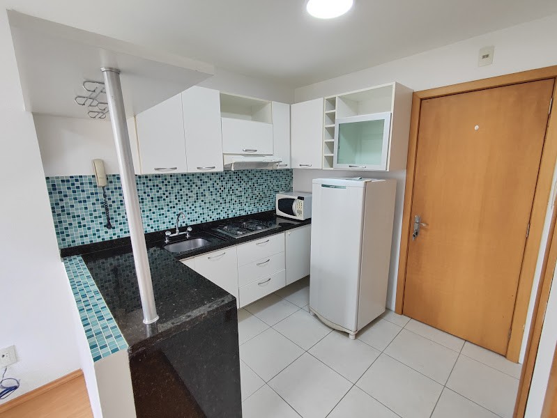 Apartamento para locacao no Centro em Curitiba com 47,00m² por R$ 2.200,00