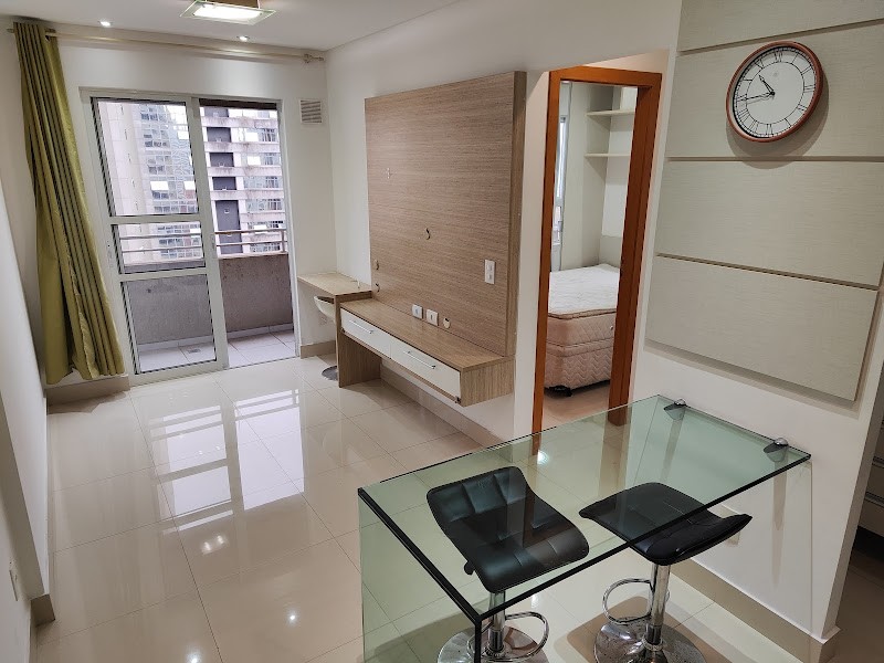 Apartamento para locacao no Centro em Curitiba com 47,00m² por R$ 2.200,00