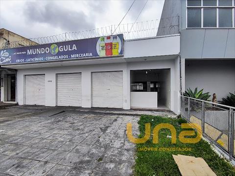 Loja para locacao no Novo Mundo em Curitiba com 30m² por R$ 3.000,00