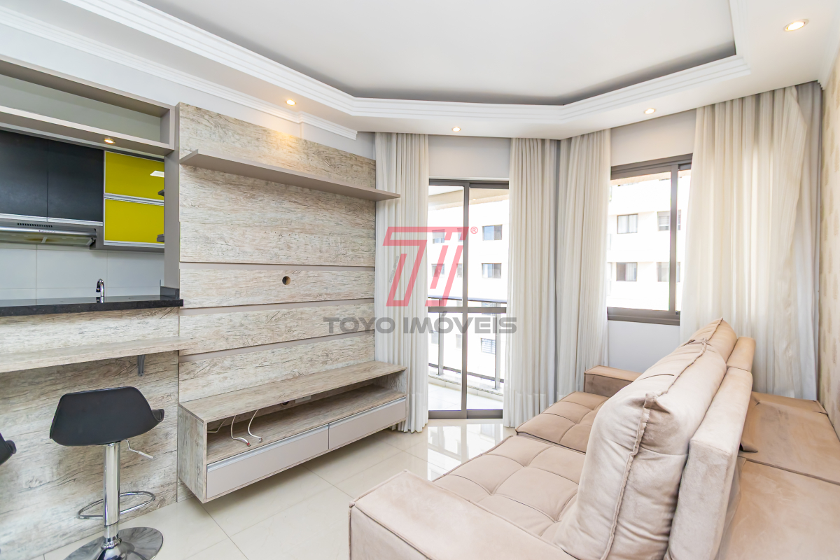 Apartamento para locacao no Capão Raso em Curitiba com 107,48m² por R$ 3.500,00