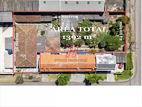 Terreno / Lote para venda no Fanny em Curitiba com 1.392m² por R$ 2.000.000,00