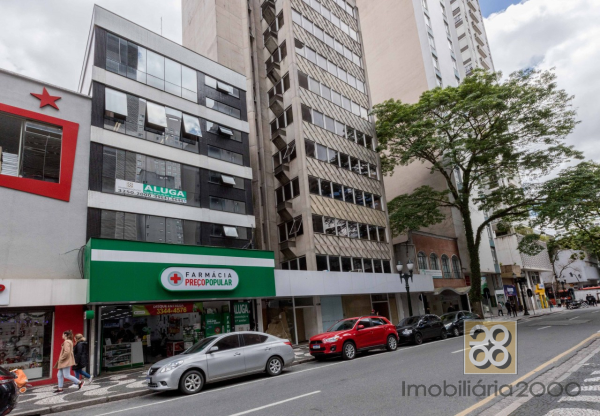 Imovel Comercial para locacao no Centro em Curitiba com 275,00m² por R$ 5.500,00