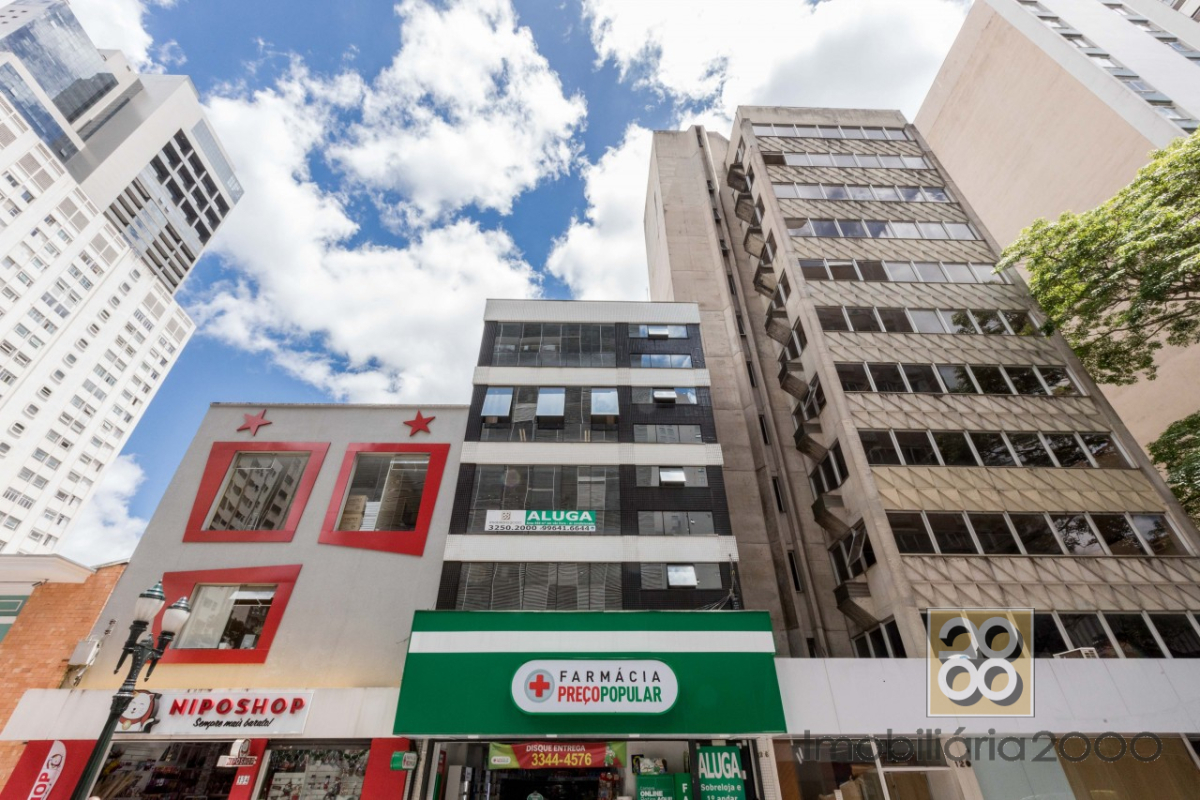 Imovel Comercial para locacao no Centro em Curitiba com 275,00m² por R$ 5.500,00