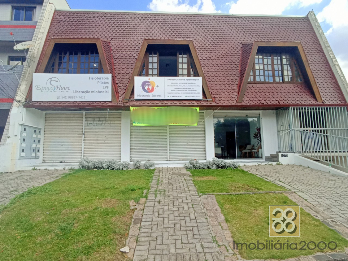 Loja para locacao no Capão da Imbuia em Curitiba com 43,00m² por R$ 1.350,00