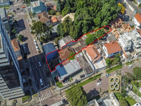Terreno / Lote para venda no Centro Cívico em Curitiba com 813m² por R$ 2.185.000,00