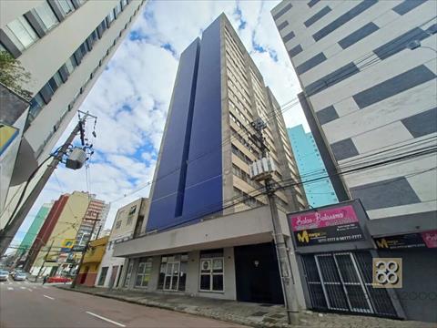 Apartamento para locacao no Centro em Curitiba com 45m² por R$ 1.500,00