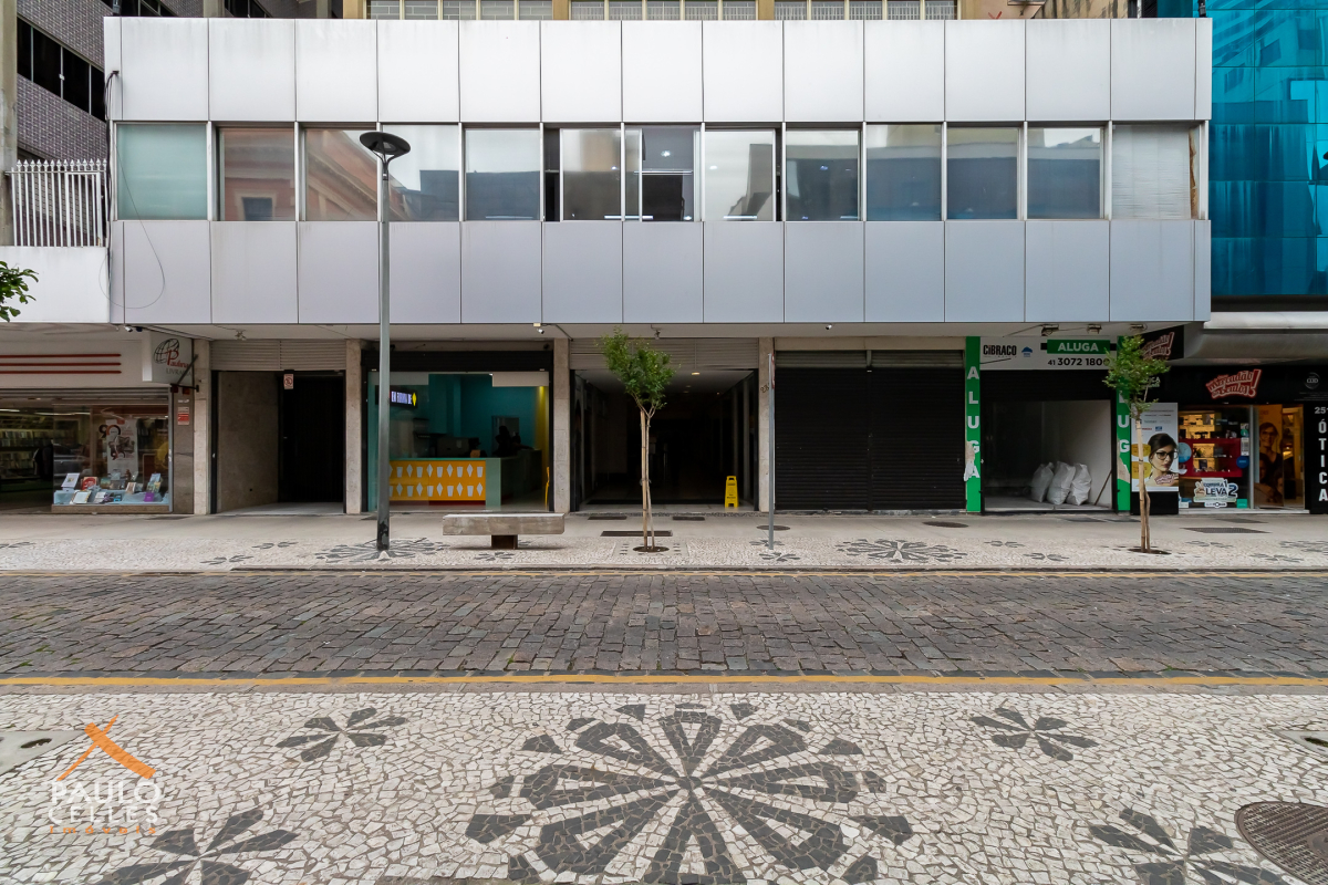 Imovel Comercial para locacao no Centro em Curitiba com 43,60m² por R$ 900,00