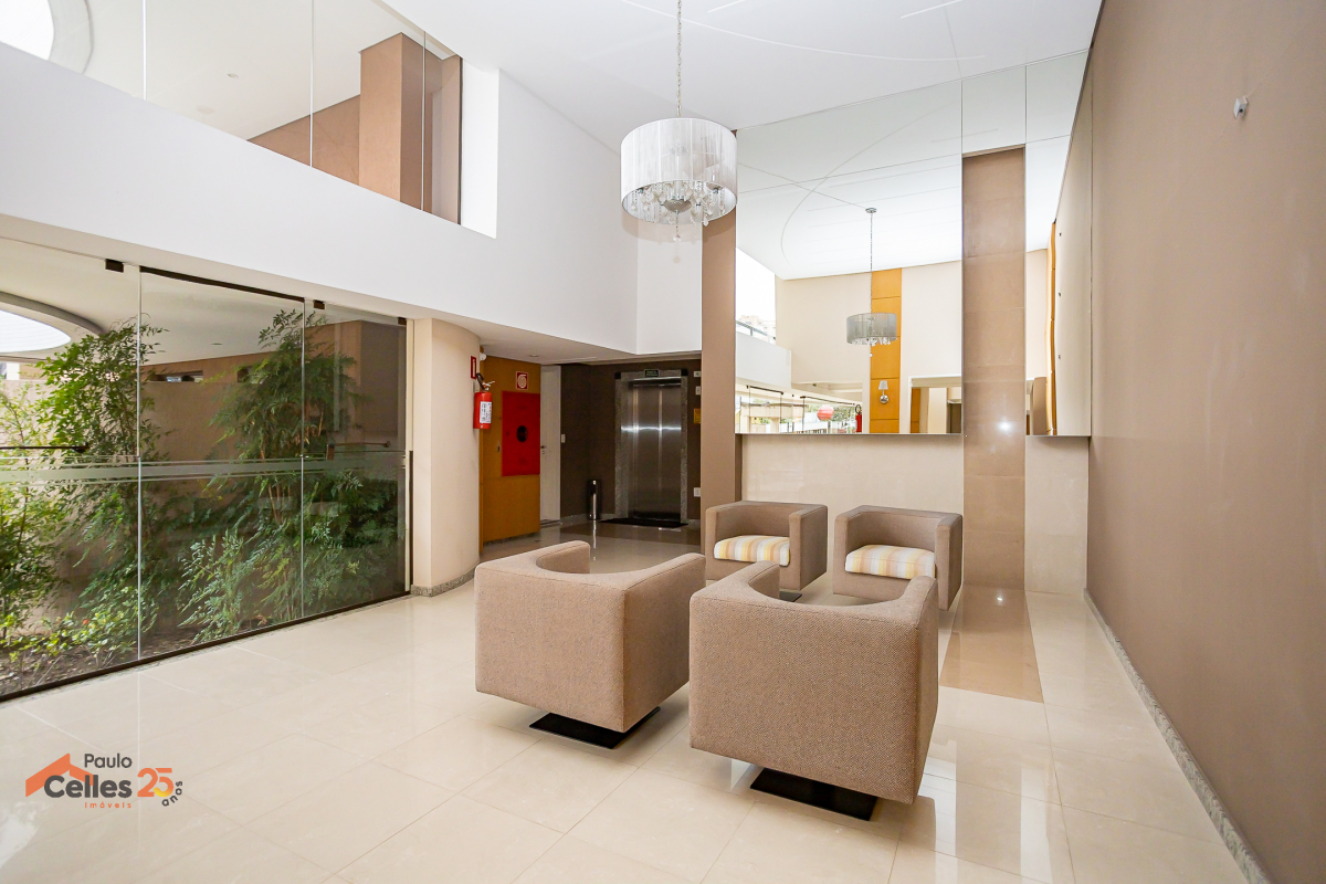 Apartamento para locacao no Água Verde em Curitiba com 180,86m² por R$ 3.950,00