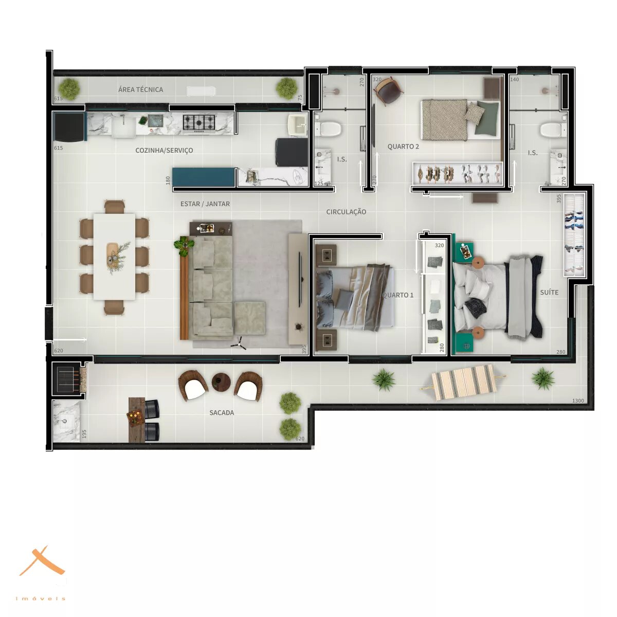 Apartamento para venda no Centro em Guaratuba com 116m² por R$ 1.680.000,00