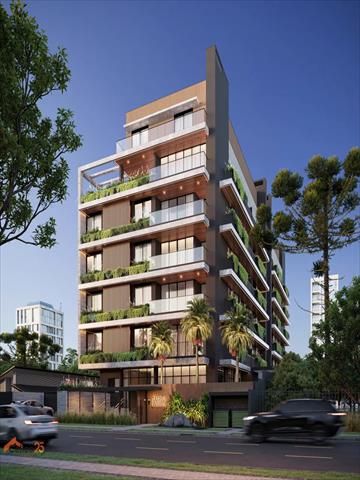 Cobertura para venda no Cabral em Curitiba com 124m² por R$ 2.038.028,00