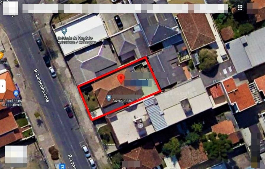 Terreno para venda no Rebouças em Curitiba com 520,00m² por R$ 1.350.000,00