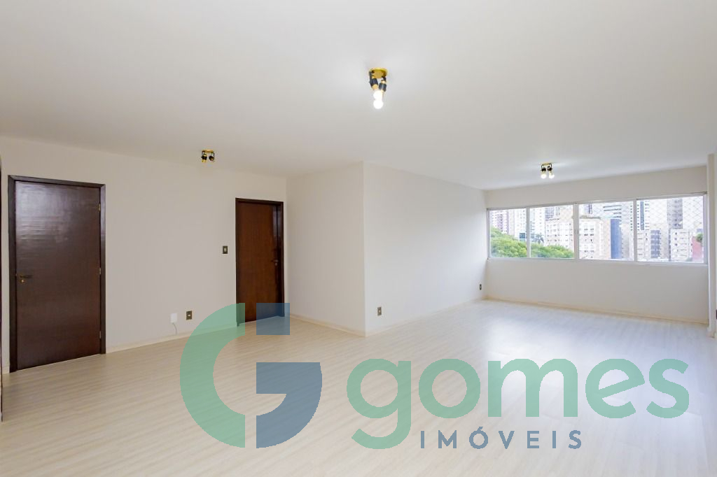 Apartamento para locacao no Centro Cívico em Curitiba com 179m² por R$ 3.000,00
