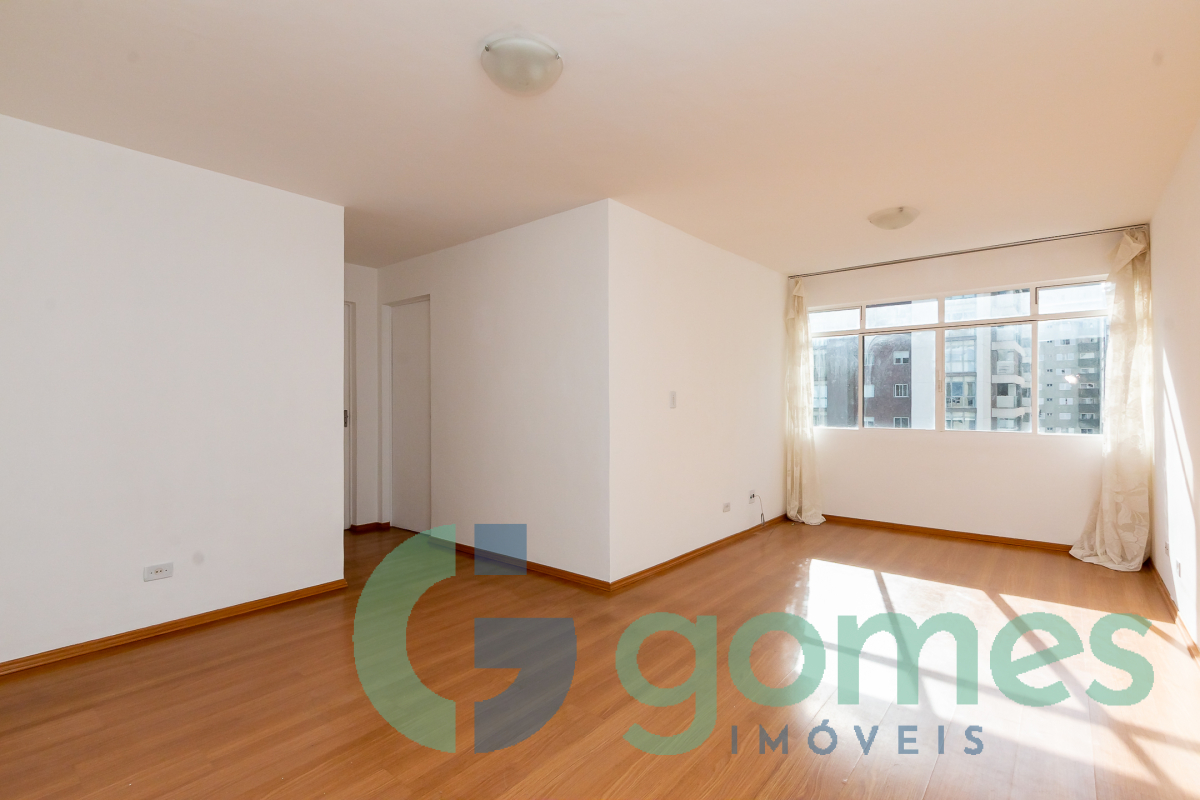 Apartamento para locacao no Bigorrilho em Curitiba com 102,80m² por R$ 2.150,00