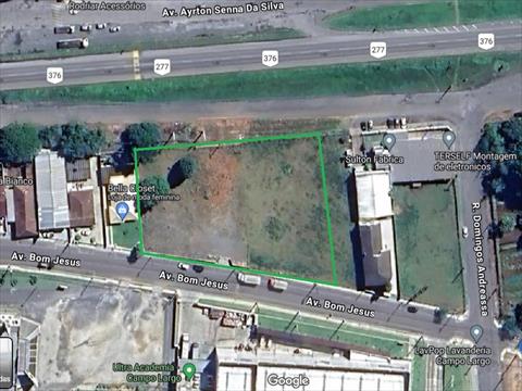 Terreno / Lote para locacao no Bom Jesus em Campo Largo com 3.797m² por R$ 7.600,00