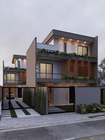 Sobrado para venda no São Braz em Curitiba com 148m² por R$ 999.000,00