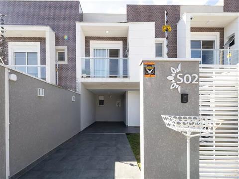 Sobrado para venda no São Braz em Curitiba com 127m² por R$ 950.000,00