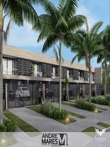 Sobrado para venda no Butiatuvinha em Curitiba com 113m² por R$ 957.000,00