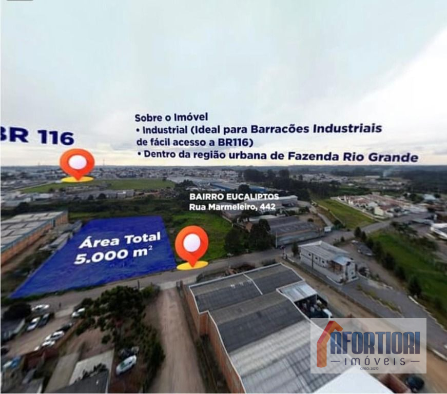 Terreno / Lote para venda no Eucaliptos em Fazenda Rio Grande com 5.001m² por R$ 1.890.000,00