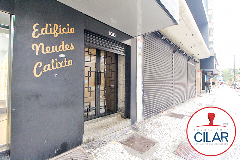 Imovel Comercial para locacao no Centro em Curitiba com 86,00m² por R$ 1.300,00