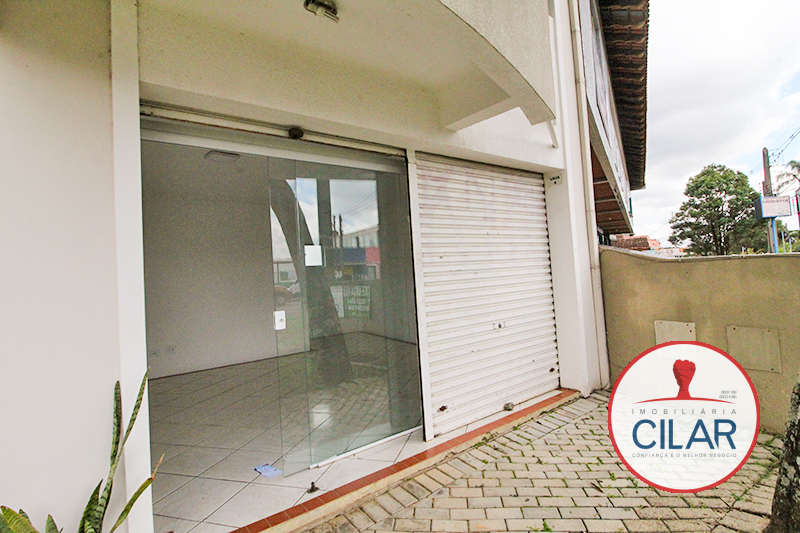 Loja para locacao no São João em Curitiba com 39,01m² por R$ 1.000,00