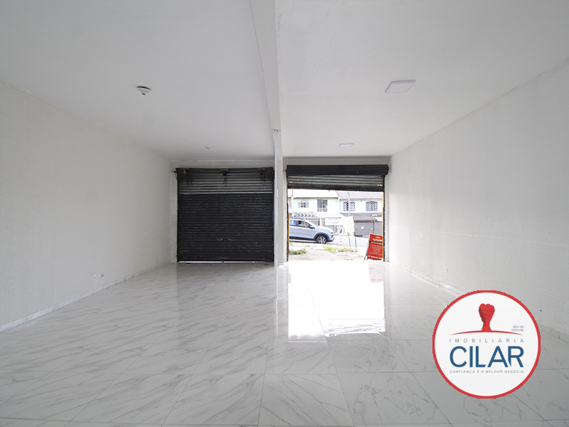 Loja para locacao no Xaxim em Curitiba com 85,98m² por R$ 1.500,00