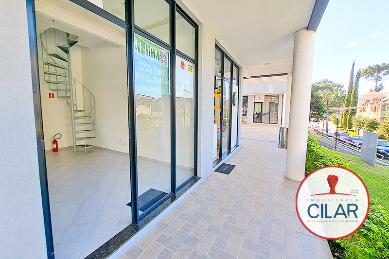 Loja para locacao no Bacacheri em Curitiba com 42,81m² por R$ 1.650,00