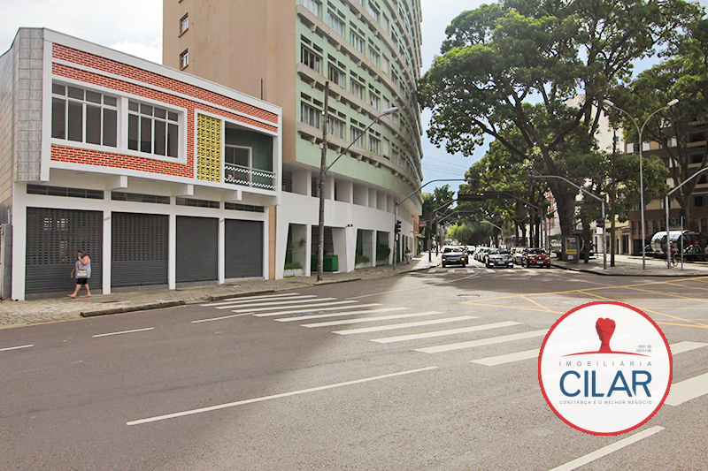 Loja para locacao no Centro em Curitiba com 63,00m² por R$ 3.000,00