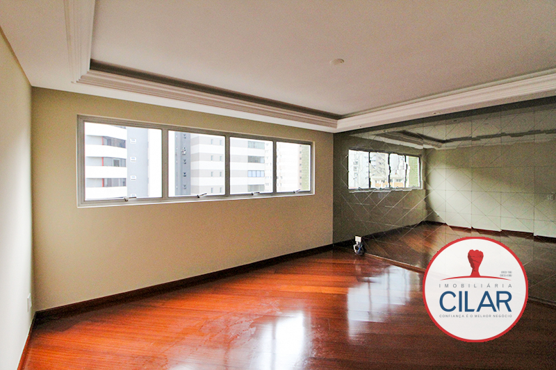 Apartamento para locacao no Bigorrilho em Curitiba com 169,00m² por R$ 2.450,00