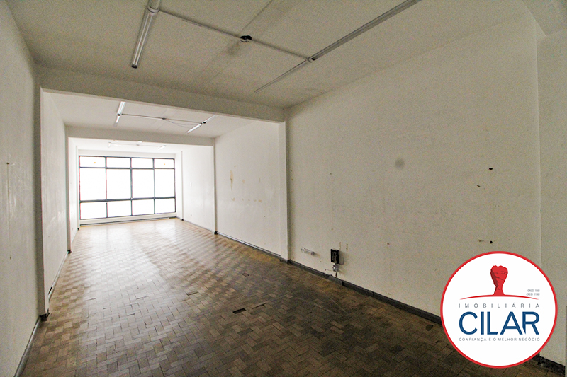 Imovel Comercial para locacao no Centro em Curitiba com 56,60m² por R$ 880,00